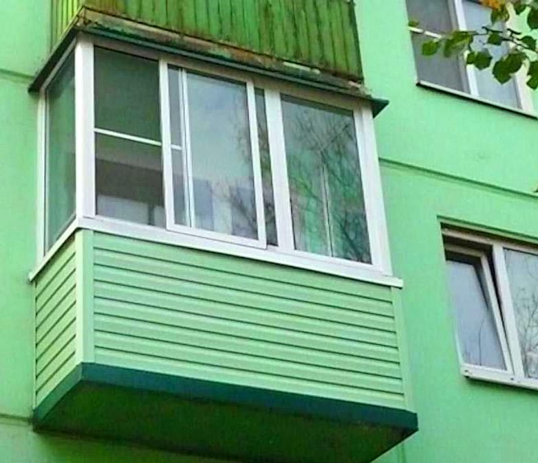 Внешняя отделка балконов и лоджий по низким ценам в Астаны. Дон Балкон 299-99-66